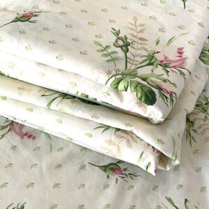 🌸 Springmaid full/double size sheet set. Vintage